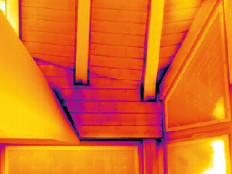 Thermography with the thermal imaging camera IC300 from Trotec