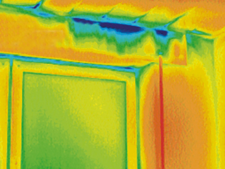 Thermography with the thermal imaging camera IC300 from Trotec