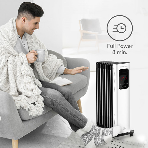TRH 28 E – full heating power in 8 minutes