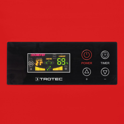 TTK 166 ECO - control panel