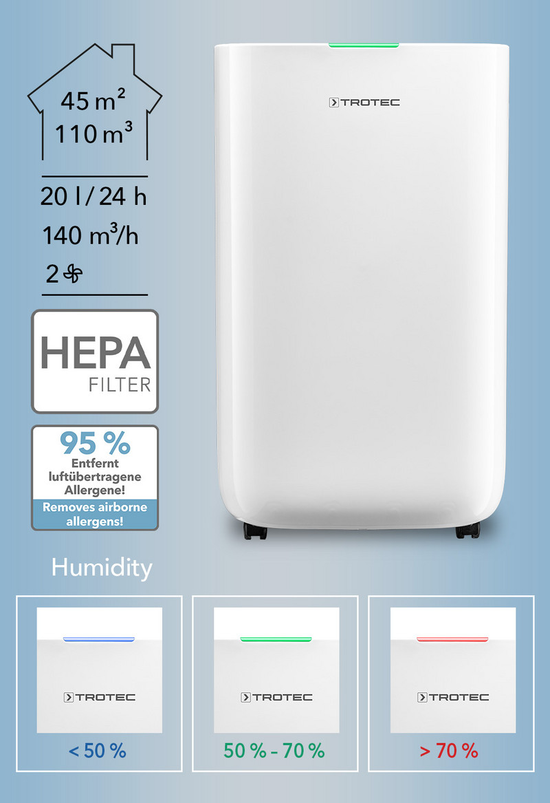 TTK 70 HEPA - dehumidifier