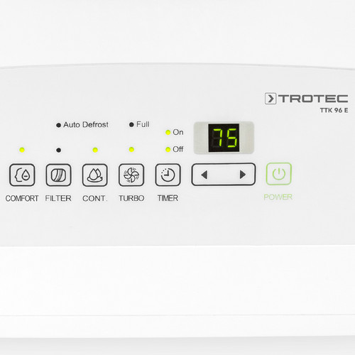 TTK 96 E – control panel