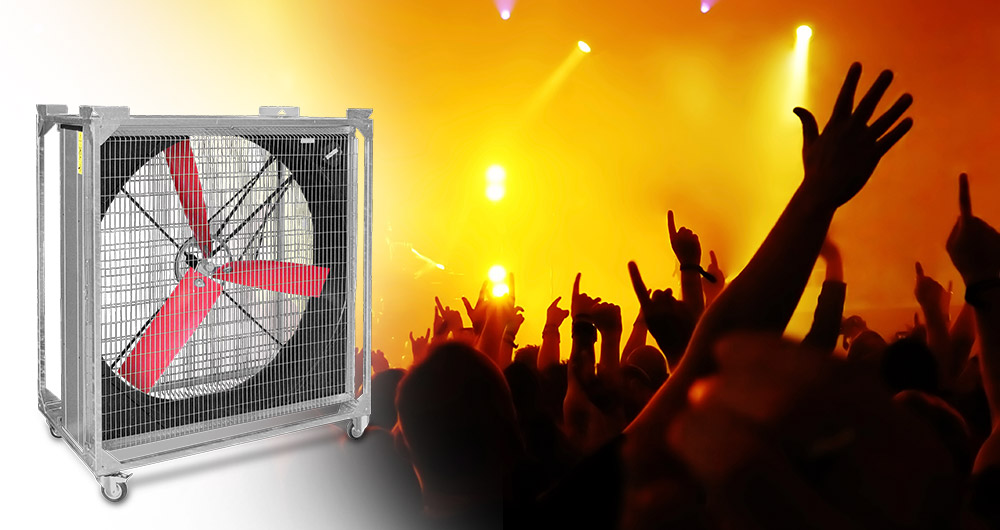 TTW wind machines for events and concerts