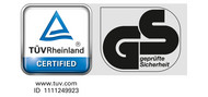 TÜV-tested and -certified quality
